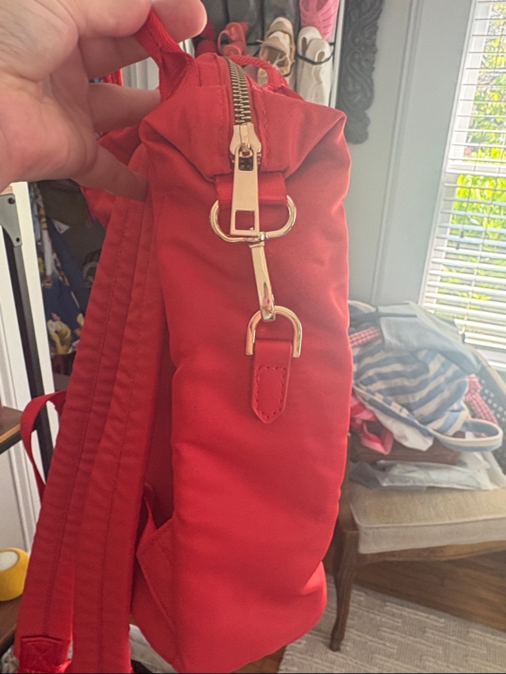 Target Red Mini Backpack with Top Handles - Picture 4 of 8